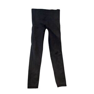 SPANX Womens Black Pull On Leggings Size Large